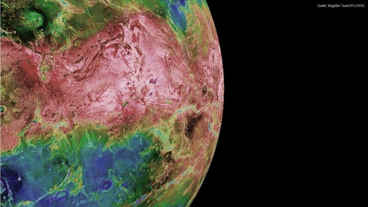 Erstaunlich: Brandneue NASA-Bilder zeigen bisher unbekannte Seite der Venus