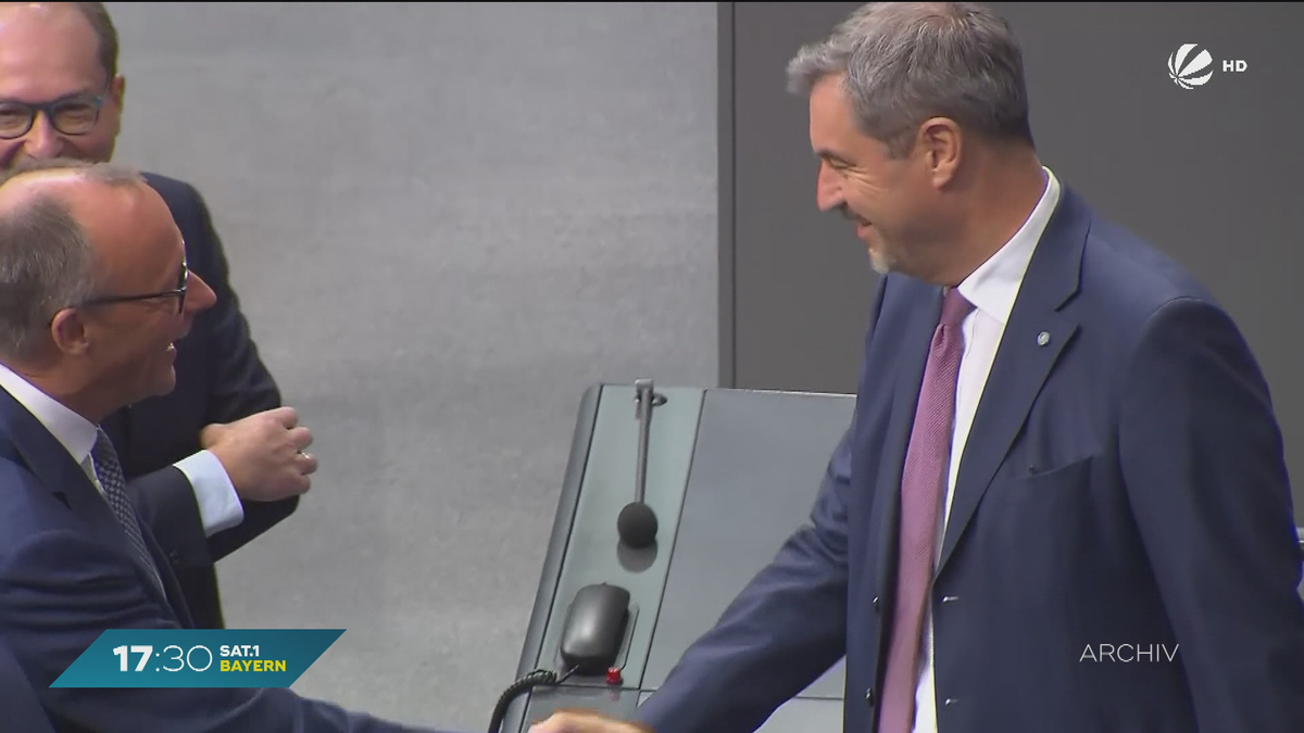 Söder widerspricht Merz: Keine Koalition von Schwarz-Grün