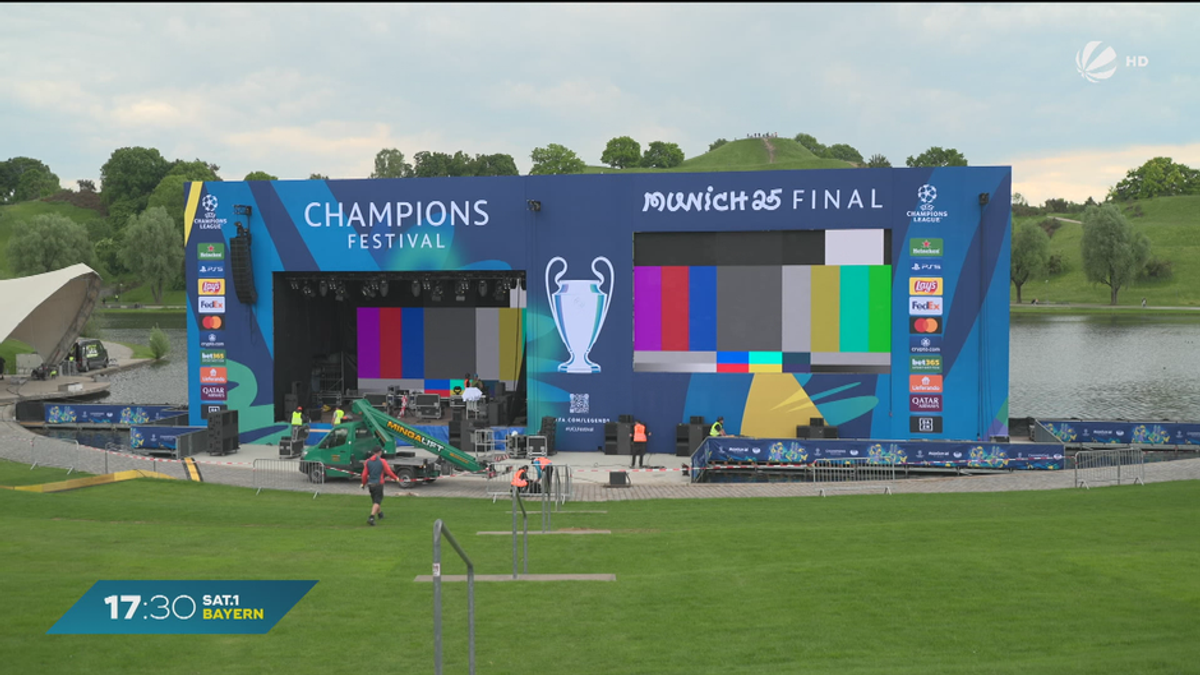 Champions-League-Finale in München: Zehntausende Fans erwartet