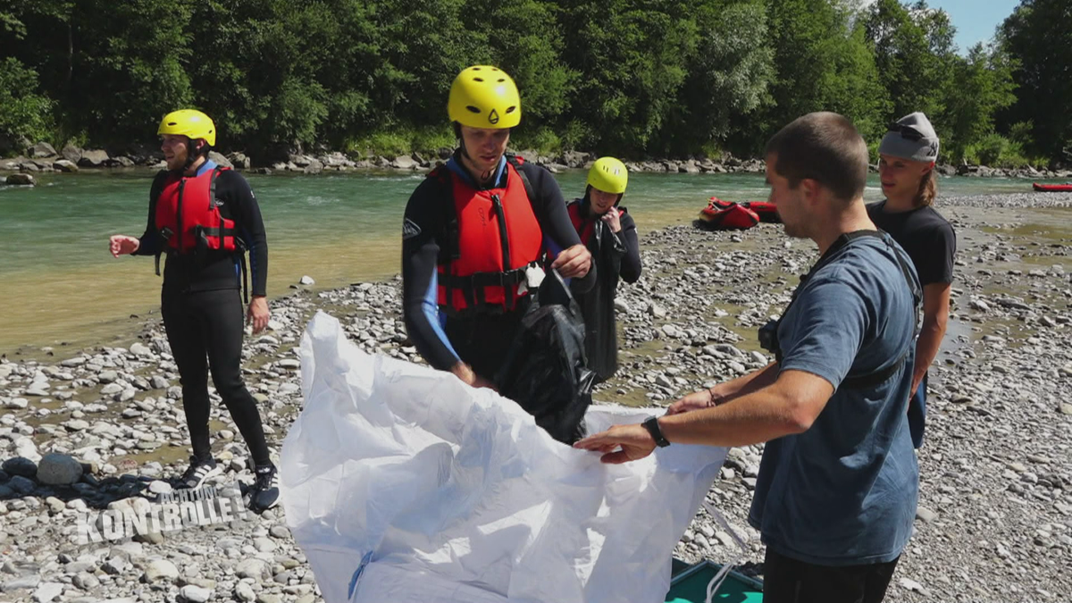 Plastiksammlung im Allgäu - Clean Up Days