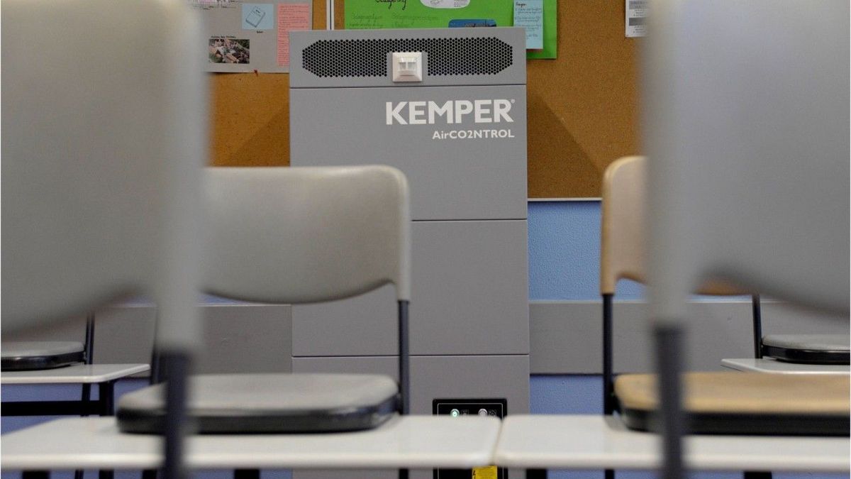 Bund will Einbau mobiler Luftfilter in Schulen mit Millionen-Paket fördern