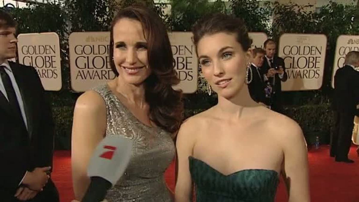 Golden Globes: Andie MacDowell