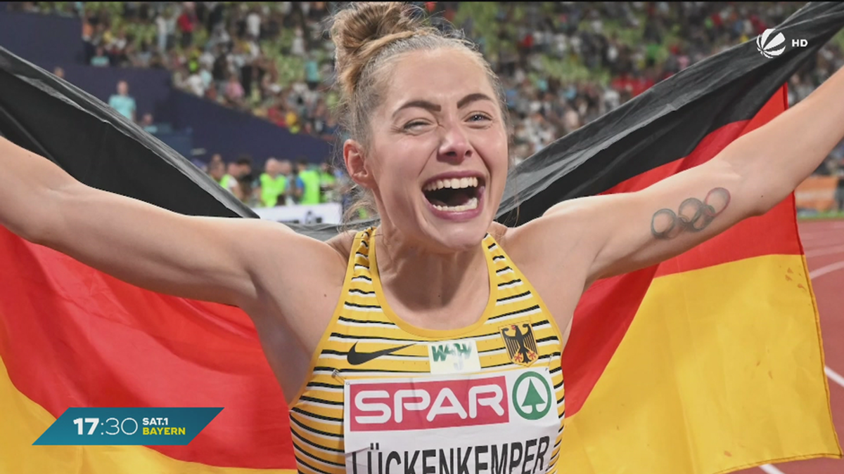 Top-Athletin aus Bayern: Gina Lückenkemper bekommt Verfassungsorden