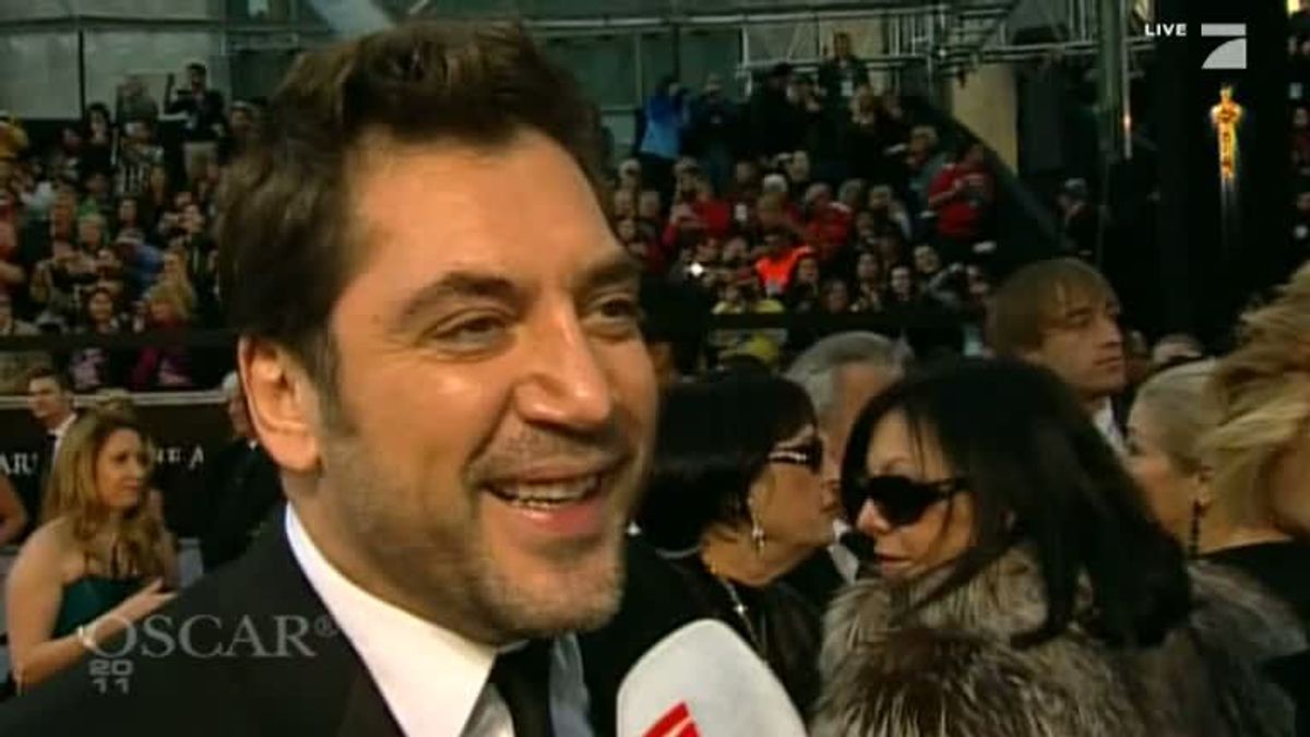 Oscar Red Carpet: Javier Bardem