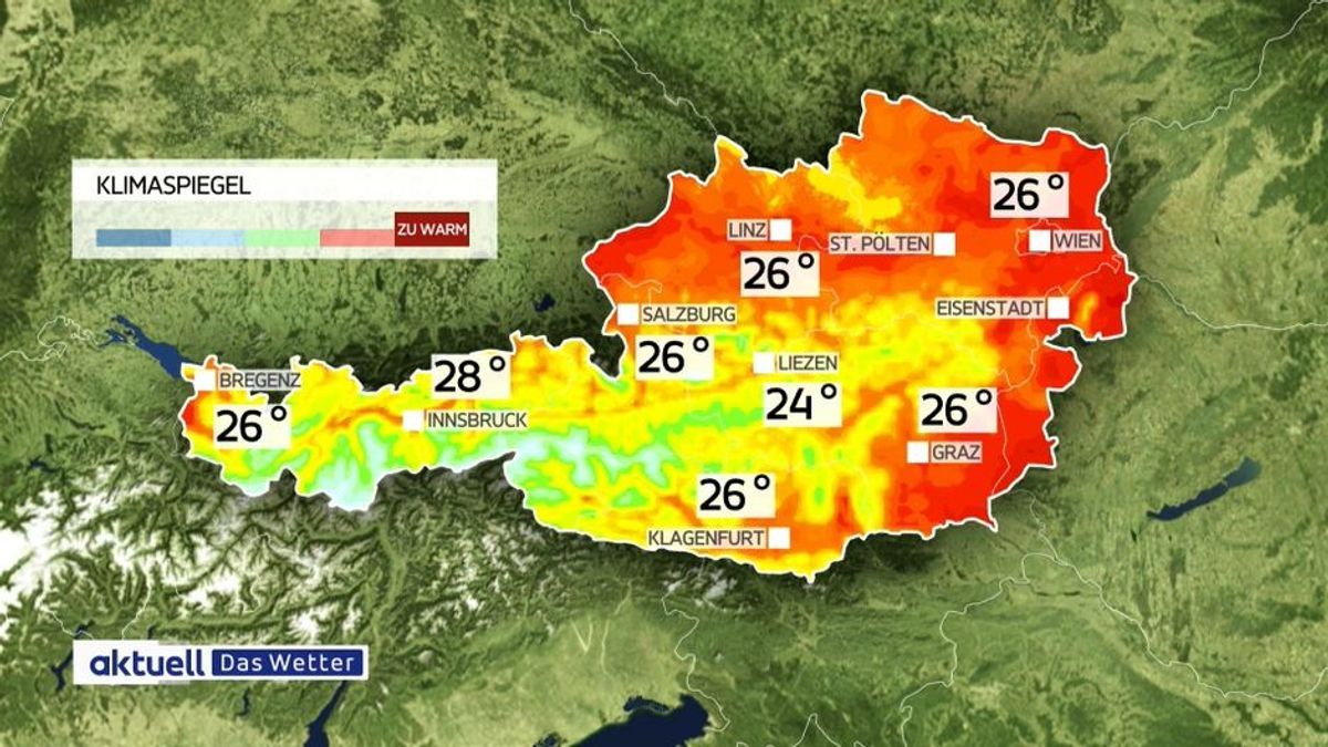 Aktuell: Das Wetter vom 30.04.2025