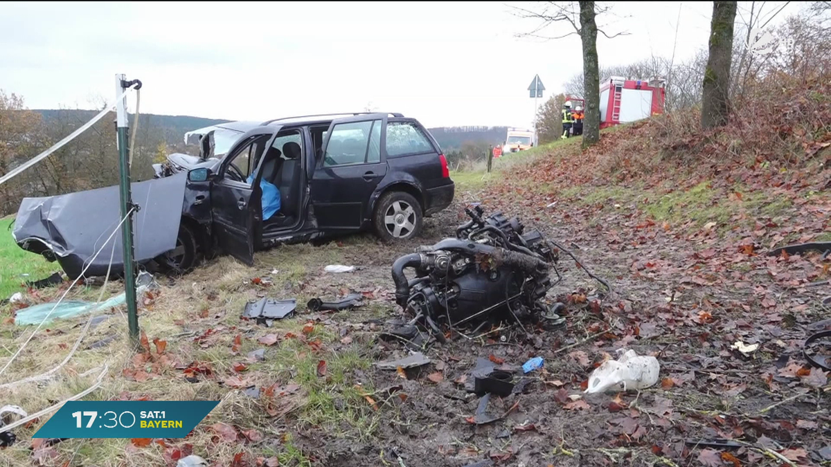 Tödlicher Unfall bei Bad Bocklet: 69-Jähriger stirbt, Kinder verletzt