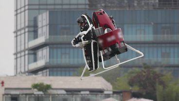 Der Jetpack-Pilot