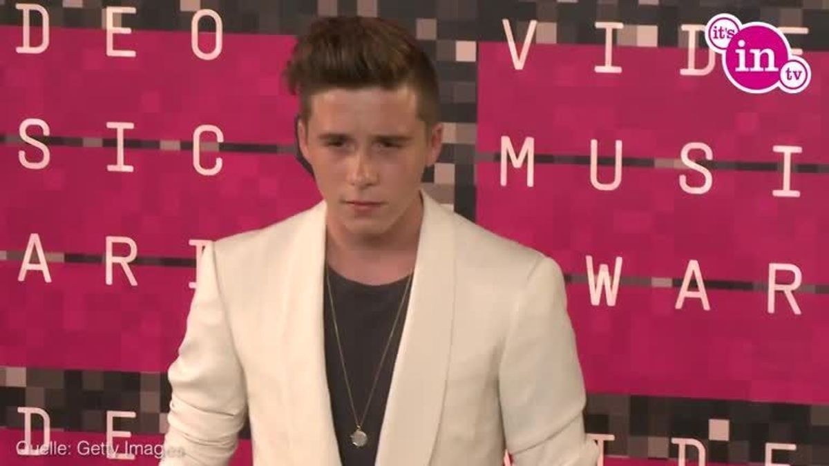 Brooklyn Beckham eifert Papa David nach