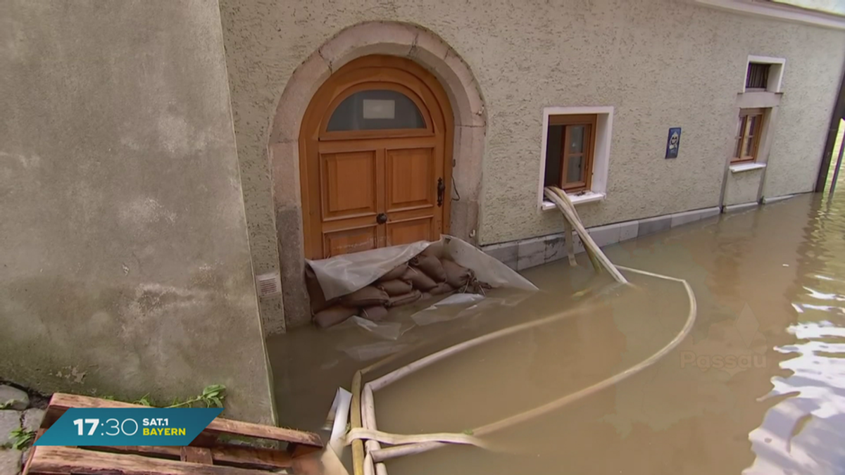 Hochwasser in Regensburg: Die Lage vor Ort