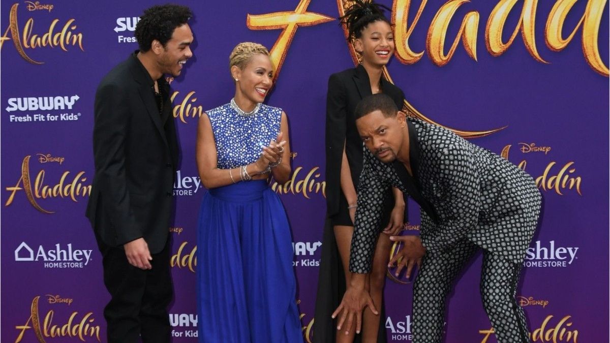 Kleid zu kurz? Will Smith beschützt seine Tochter vor den Fotografen