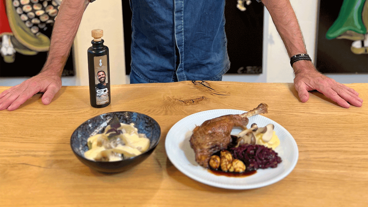 Sternekoch präsentiert raffinierte und unkomplizierte Gänsebraten Variationen