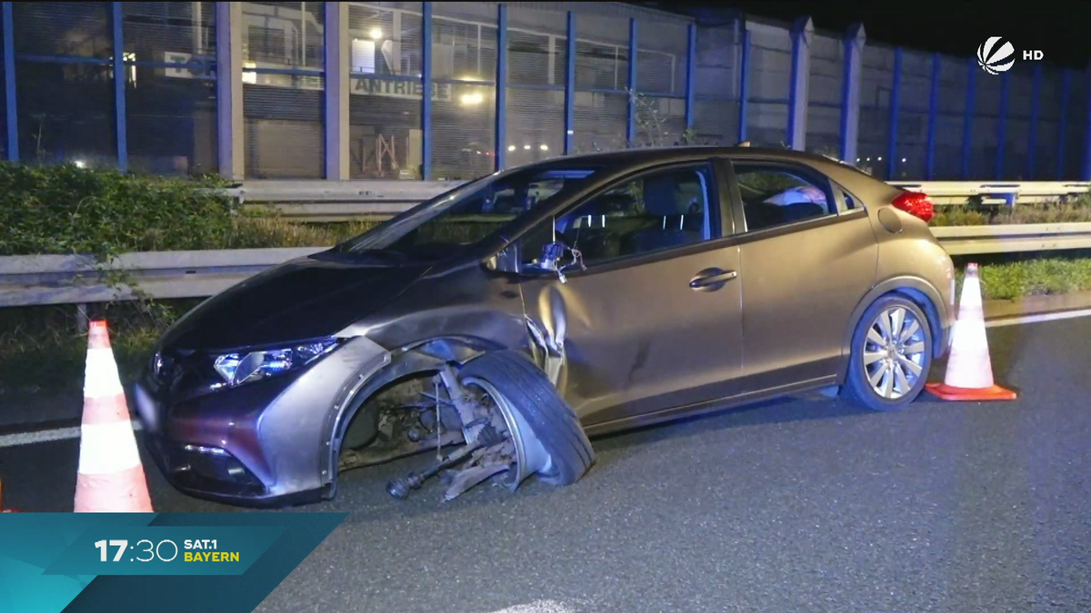 Geisterfahrer bei Lichtenfels: Rentner verursacht Unfall auf Bundesstraße