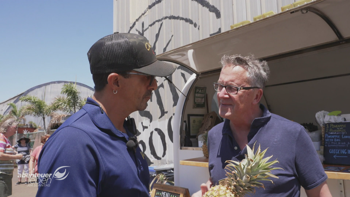 Profikoch Dirk Hoffmann on Tour auf Hawaii