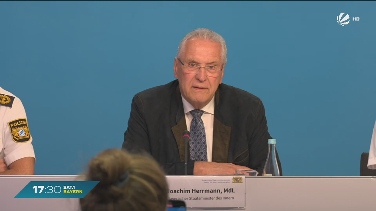 Nach Großeinsatz in München: Polizei und Innenminister geben Pressekonferenz