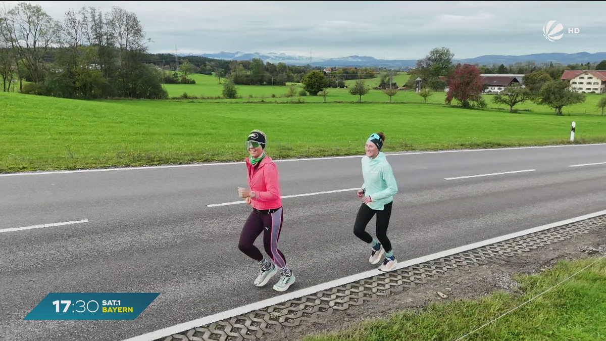 495 Marathons in Folge? Läuferin Joyce jetzt im Allgäu unterwegs