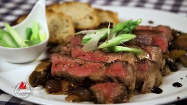 Mud Rub Rib Eye Steak