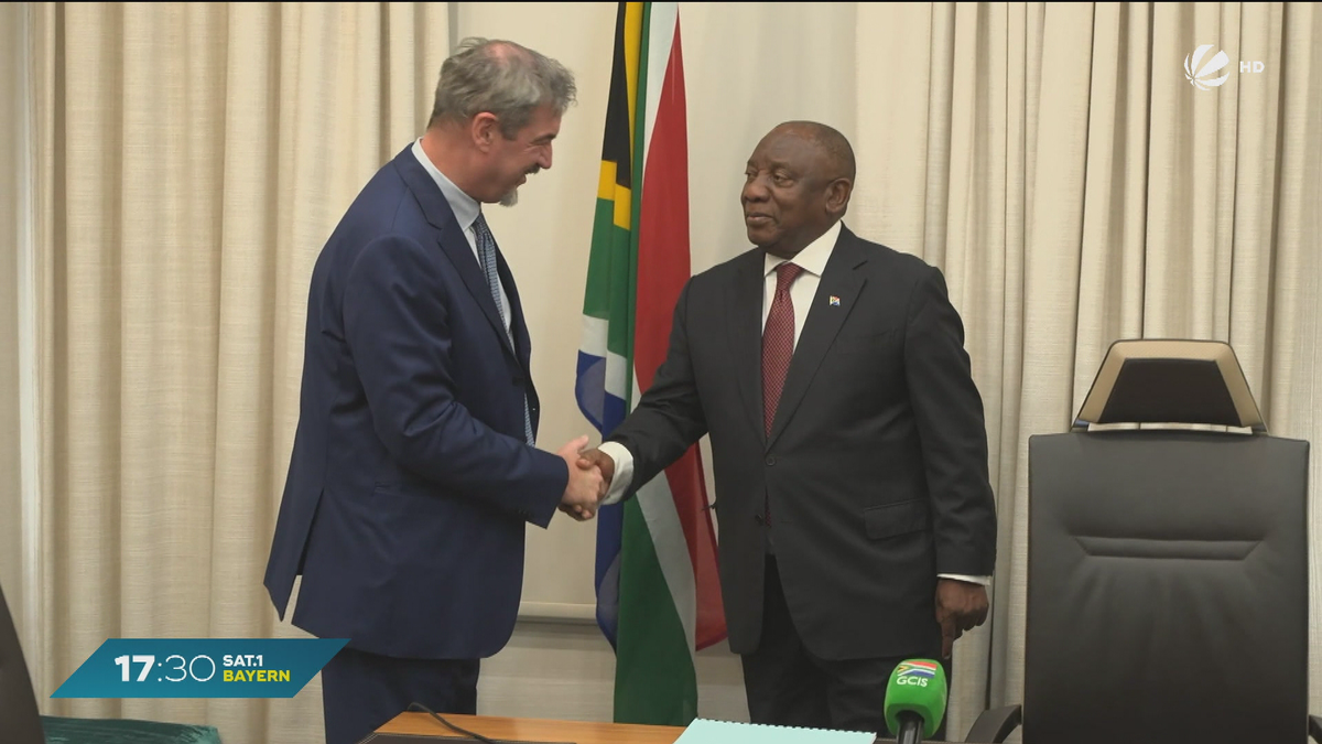 Partnerschaft und Perspektiven: Söder stärkt Bayerns Beziehungen zu Südafrika