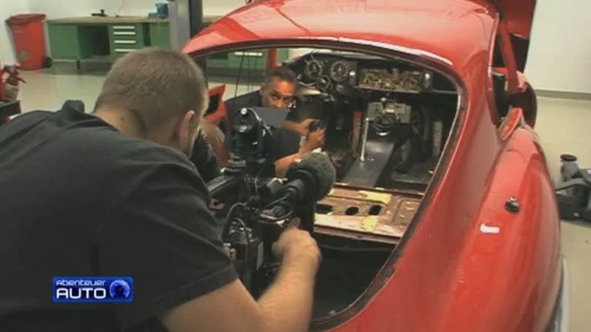 Making-Of-Umbauaktion Jaguar E-Type