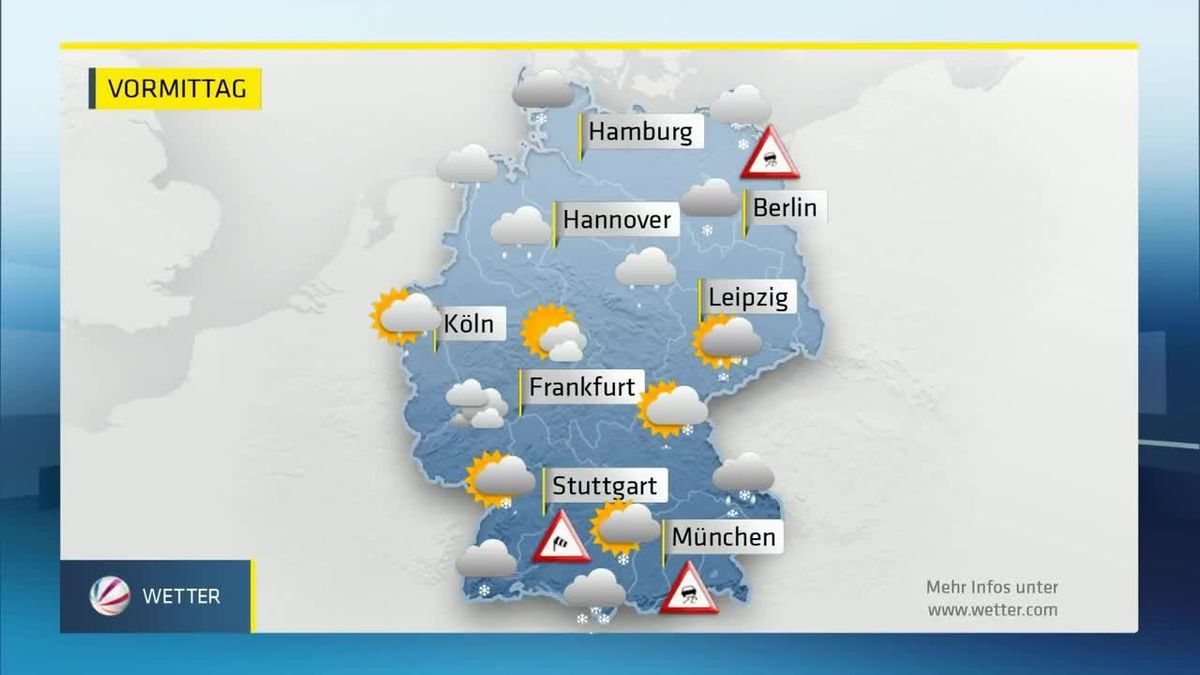 Das SAT.1-Wetter am 12.01.2016