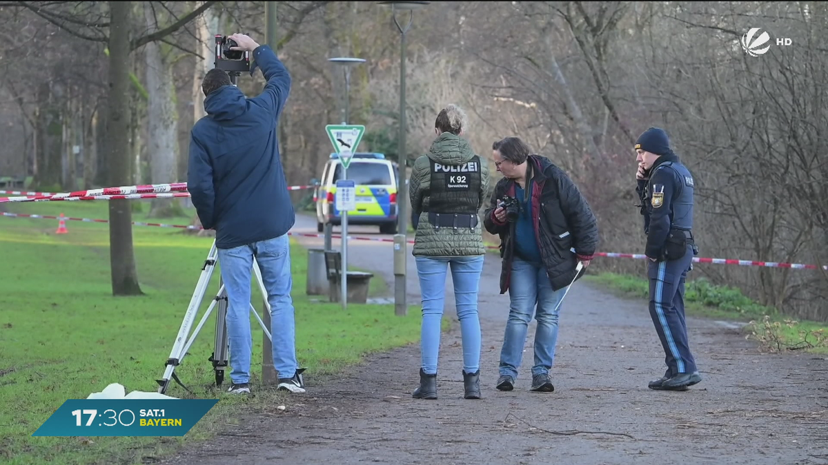 Messer-Attacke in München: Schwerverletzter Mann im Park gefunden
