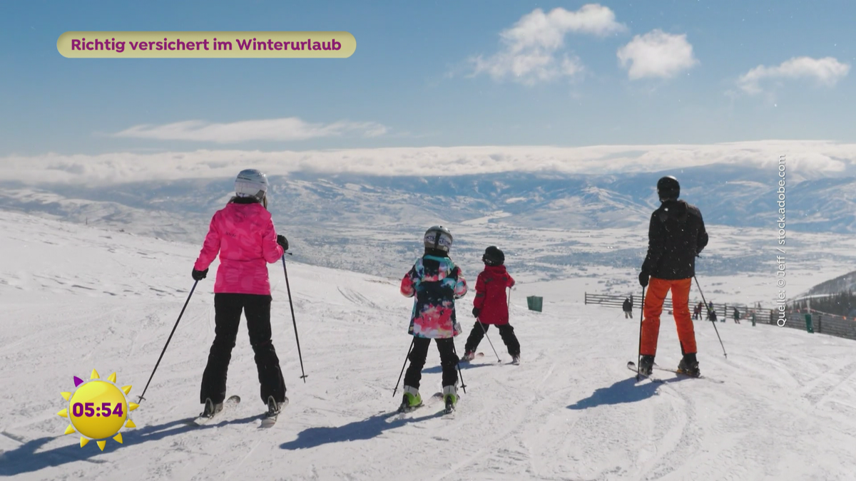 Richtig versichert im Winterurlaub