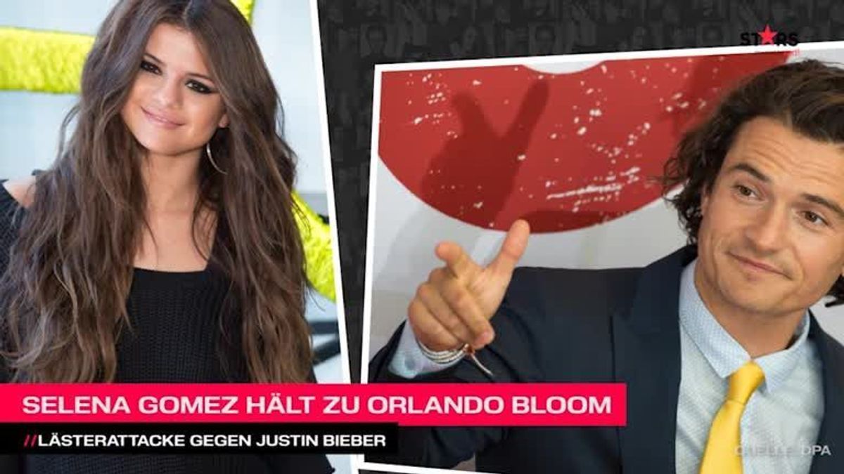 Selena Gomez hält zu Orlando Bloom