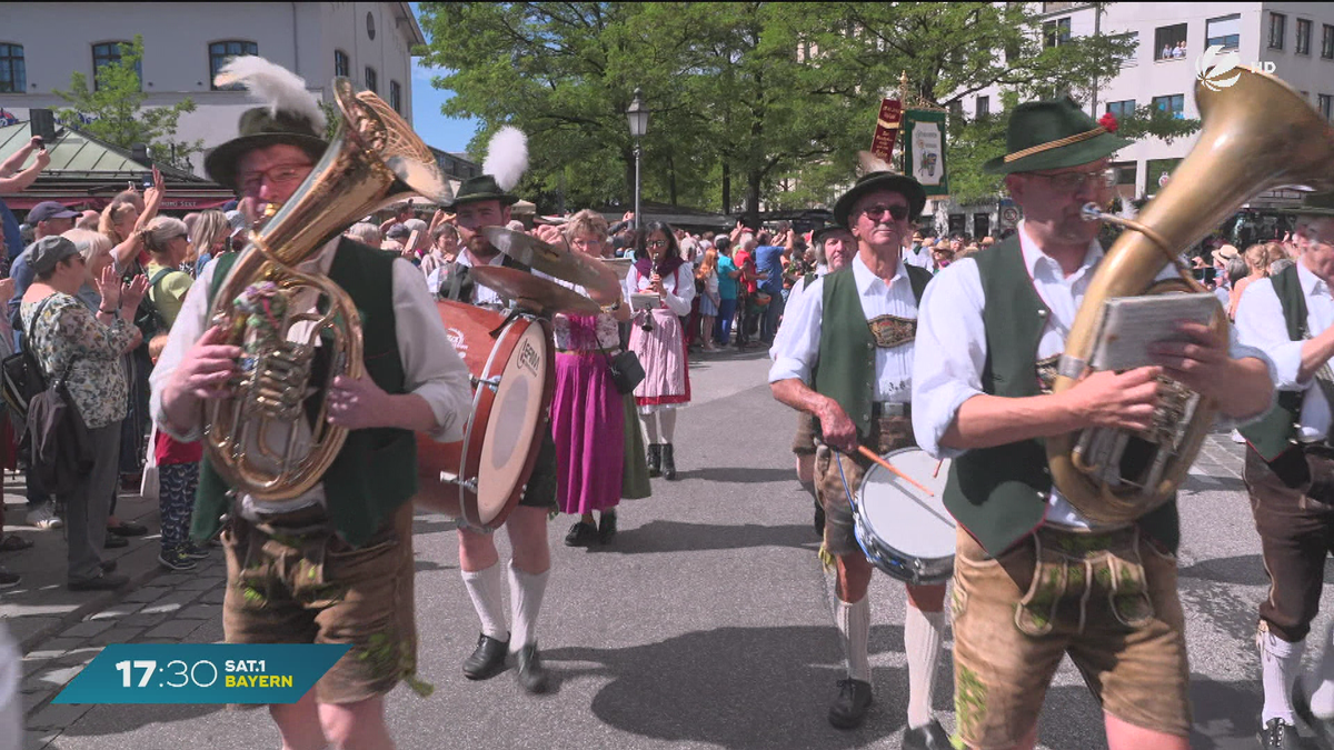Blüten-Festzug durch München: Alljährlicher Gärtnerjahrtag