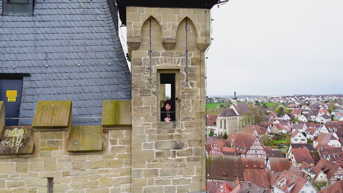 Wohnen wie im Märchen: Leben im blauen Turm