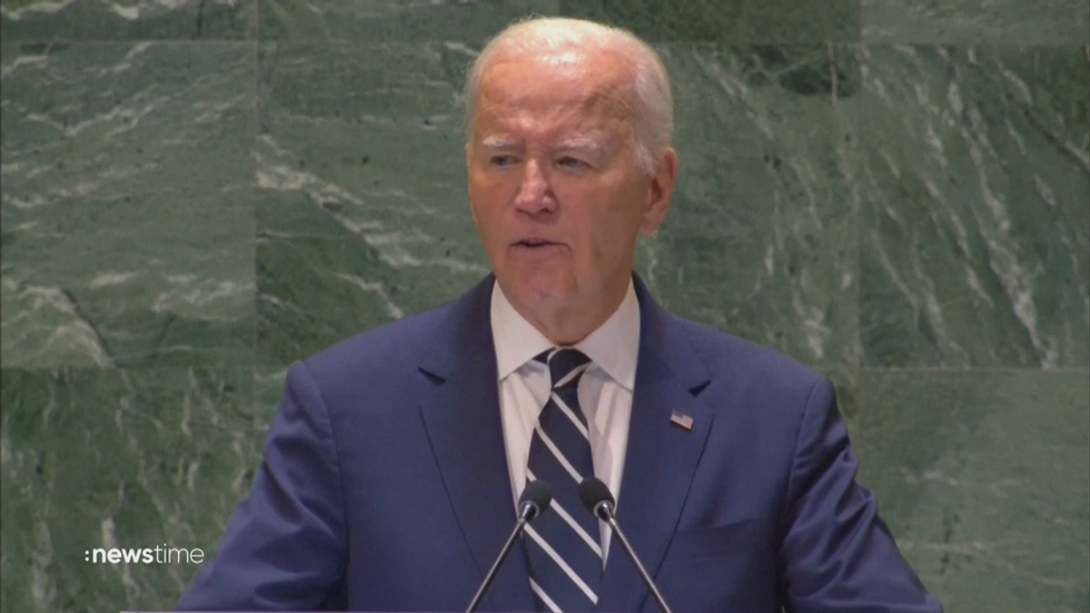 US-Präsident Joe Biden hält letzte Rede bei UN-Generalversammlung in New York