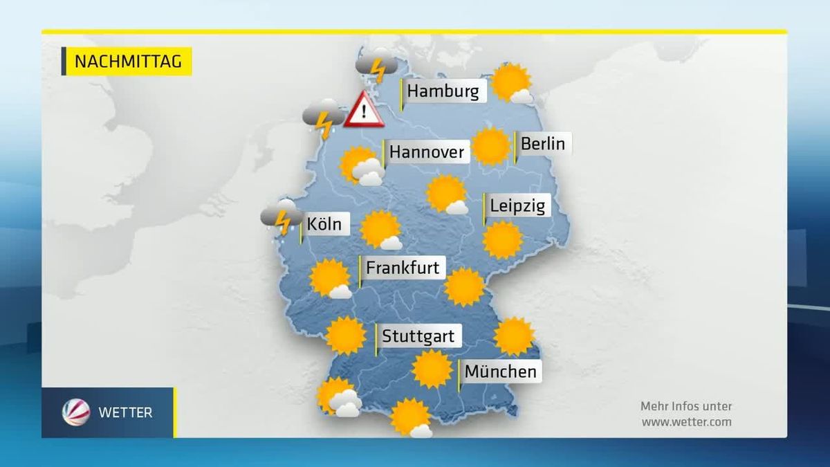 Das SAT.1-Wetter am 23.06.2016