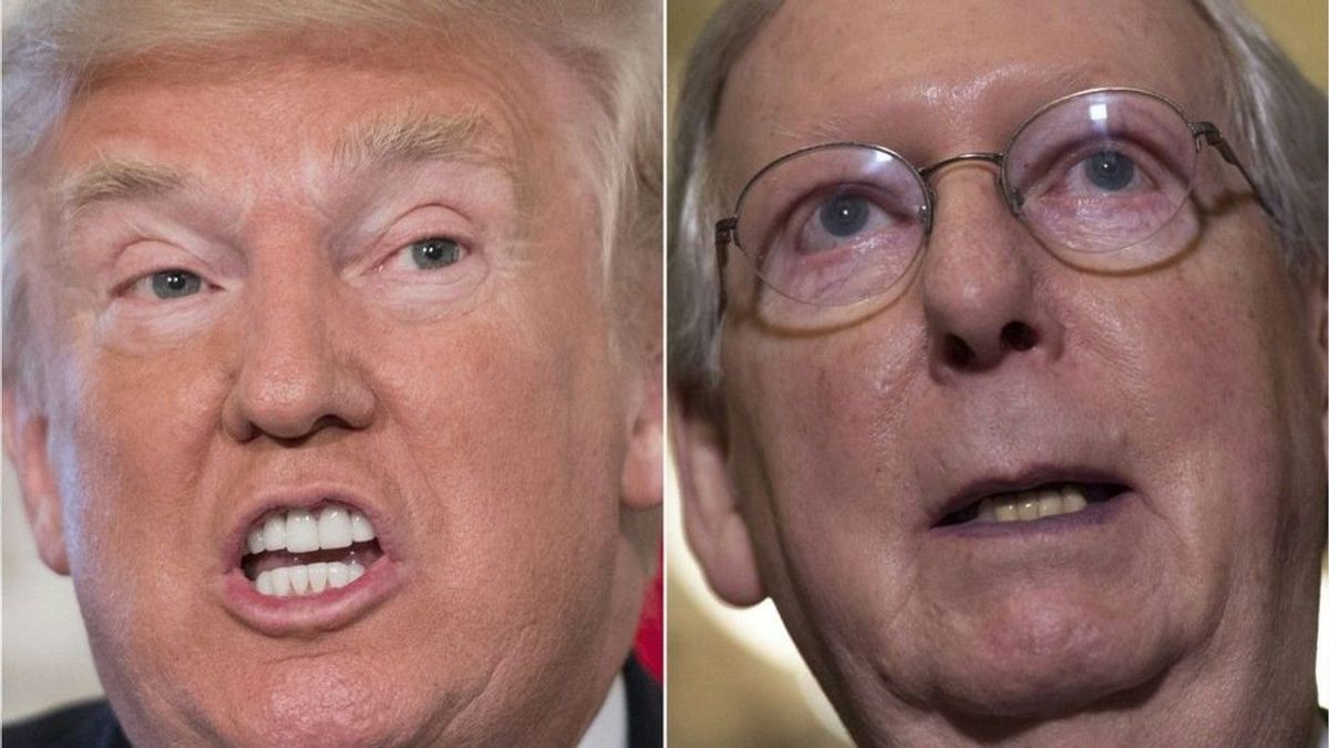 "Politischer Nichtsnutz": Trump attackiert mächtigen Senator McConnell