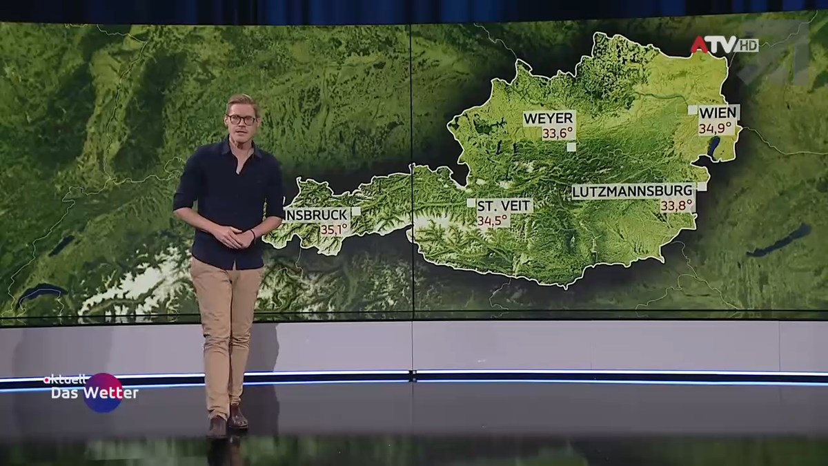 Aktuell: Das Wetter vom 13.08.2025
