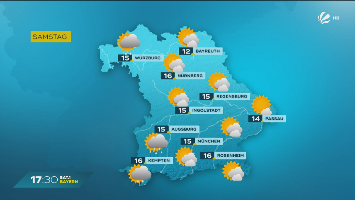 Das Bayern-Wetter vom 10.10.2024: Kühle Luft im Freistaat?