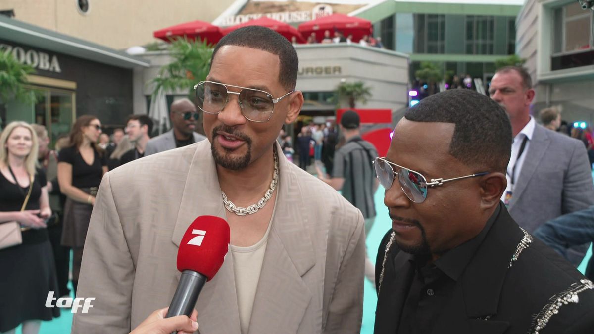 "Bad Boys" in Berlin: Will Smith und Martin Lawrence feiern Europapremiere