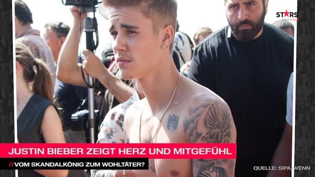 Justin Bieber zeigt Herz und Mitgefühl