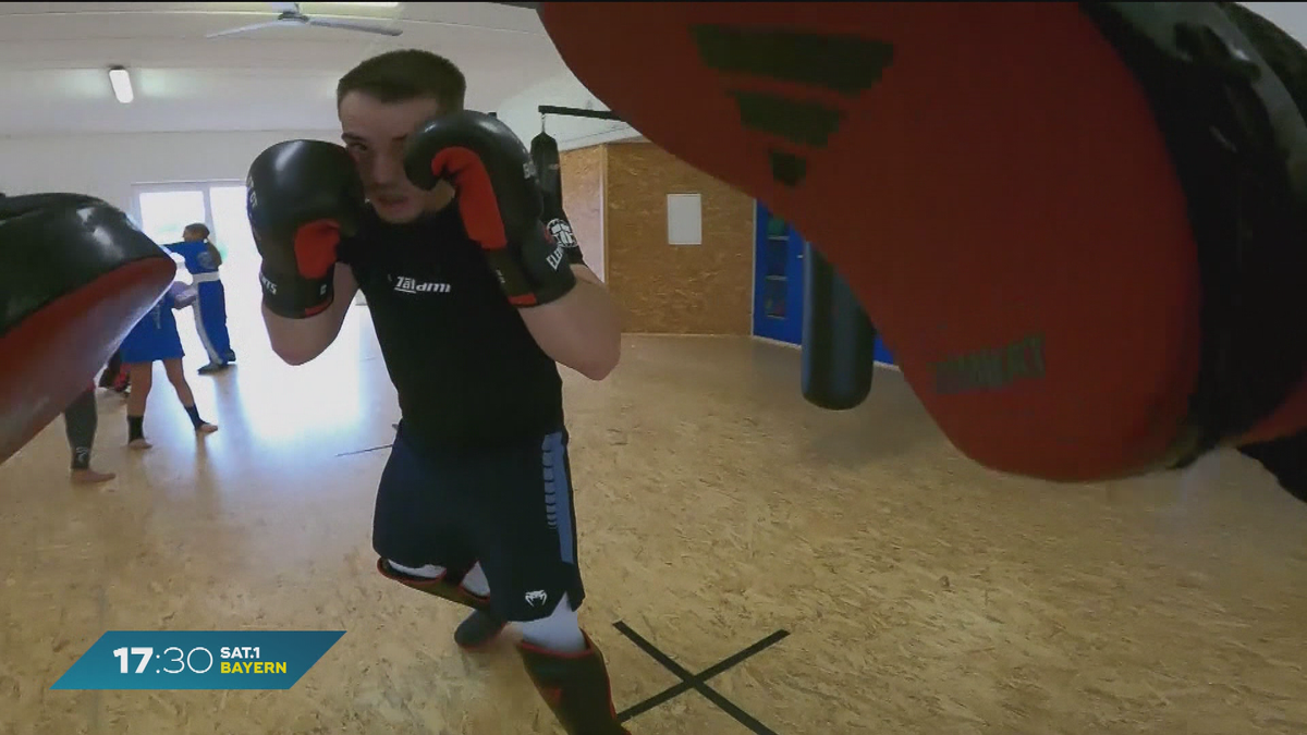 Bayernsport: Kickboxen in Altötting - Sport gegen Hass