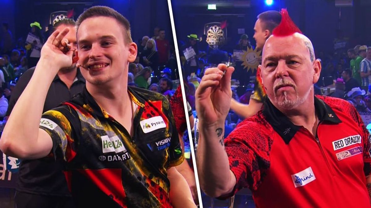 Zwischenrunde: "Pikachu" & Axel Stein vs. Peter Wright & Wolff-Christoph Fuss