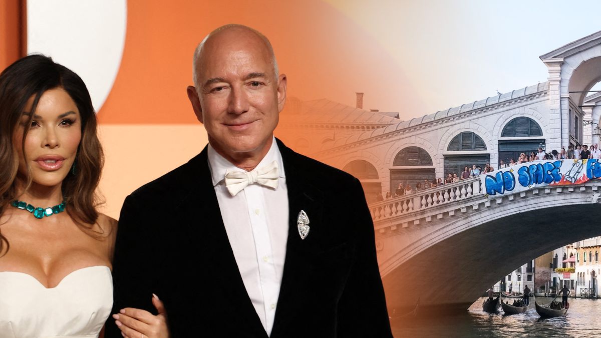 Pomp und Protest: Bezos-Hochzeit spaltet