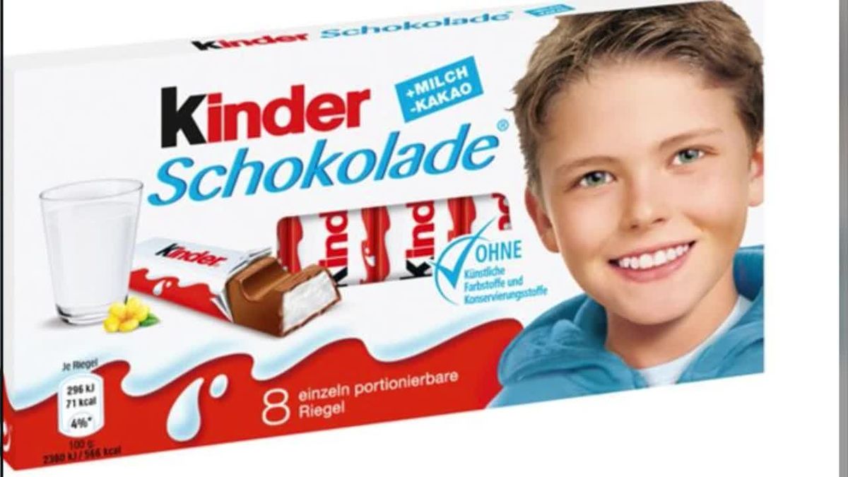 Kinderschokoladen Junge