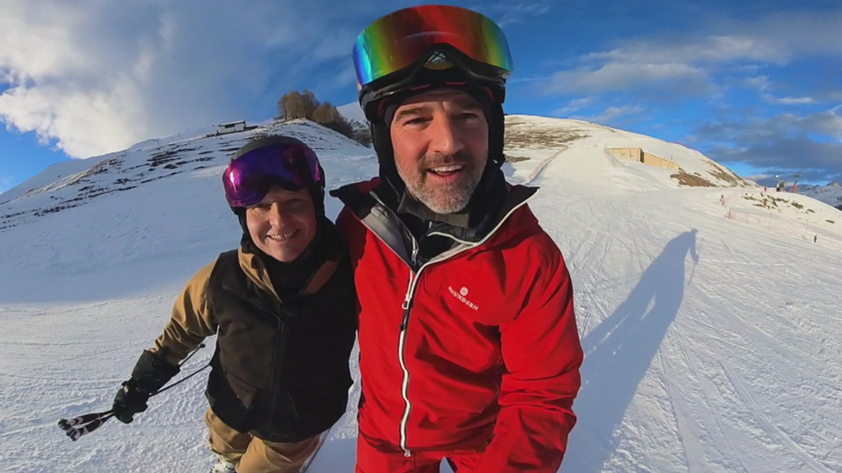 Im Skiparadies mit Claudio Zuccolini