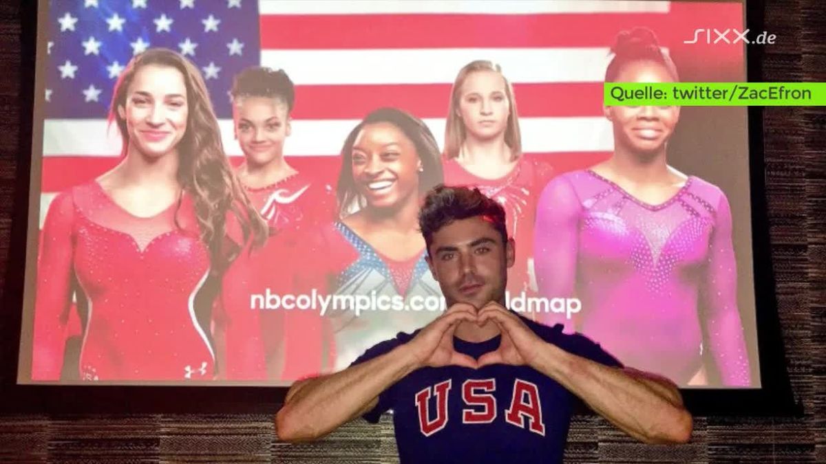 Zac Efron flirtet mit DIESEM Olympia-Star