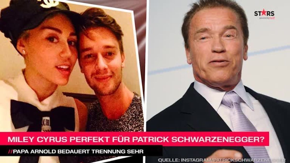 Arnold Schwarzenegger disst Sohn Patrick: Miley Cyrus war die perfekte Freundin