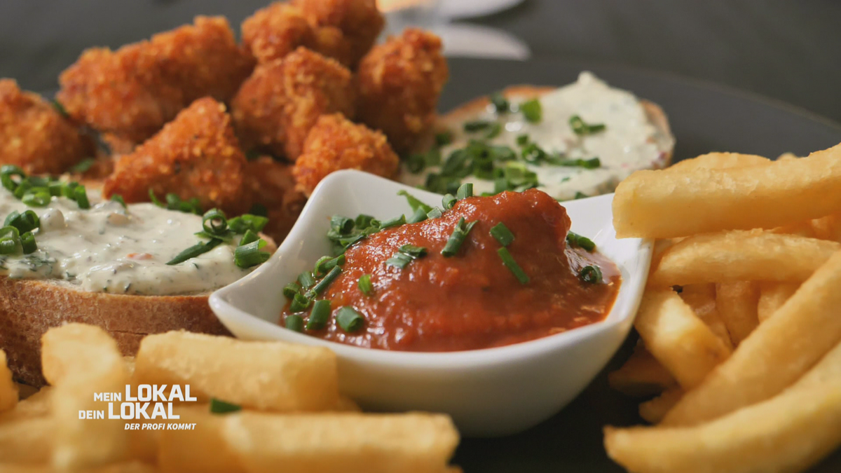 Chicken Nuggets mit Erbsenpanade