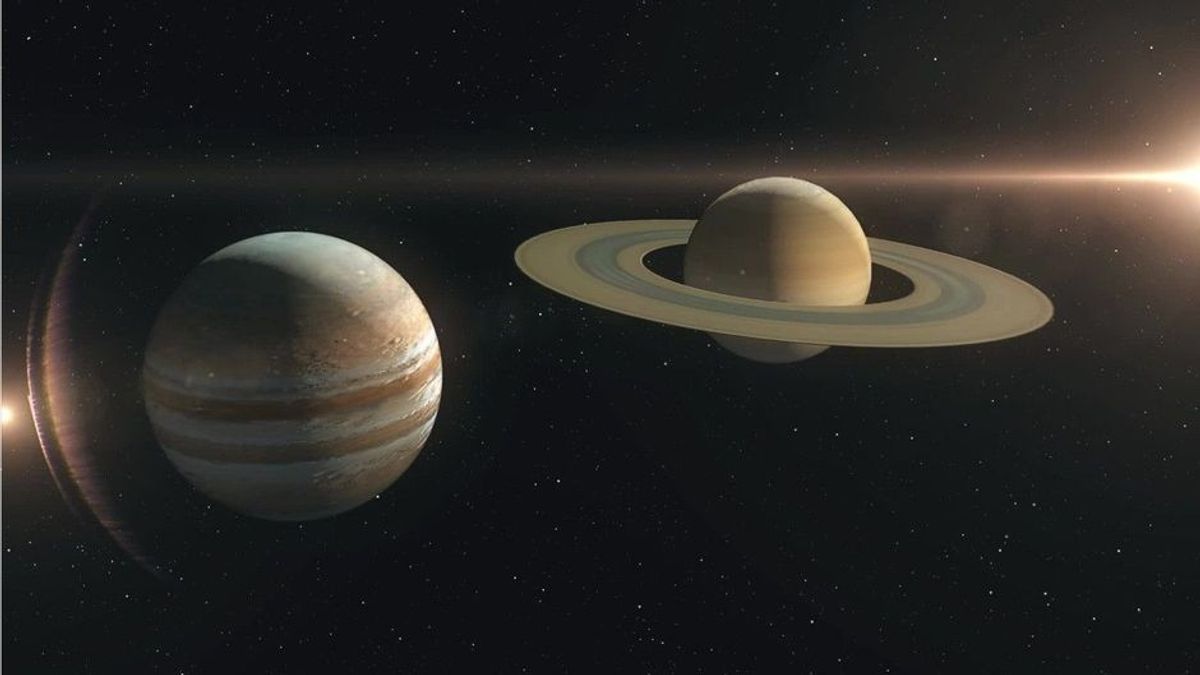 Jupiter und Saturn treffen aufeinander - zuletzt sah man das im Mittelalter