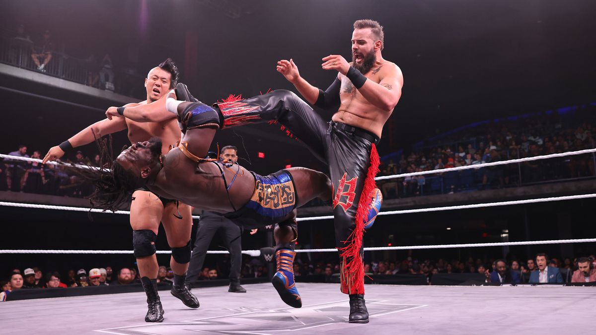 Triple Threat Match: Oba Femi tritt an gegen Josh Briggs und Yoshiki Inamura