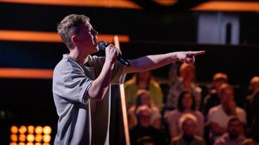 Rap-Talent Piet flasht die Coaches: Er jongliert mit Worten wie im Zirkus
