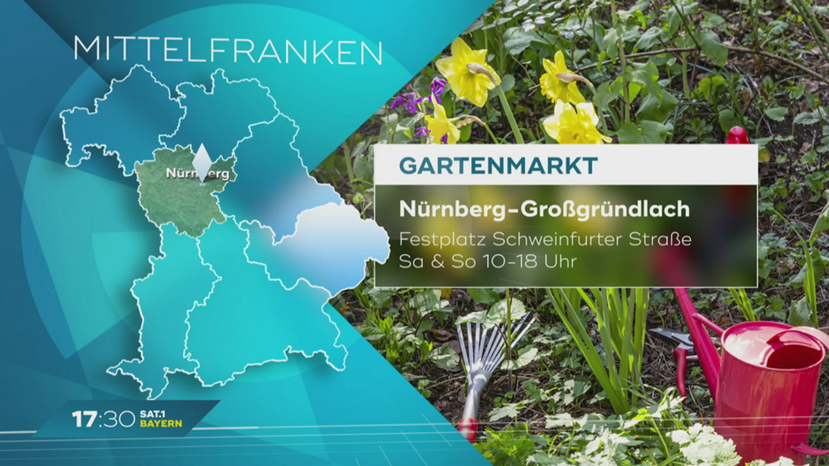 Mein Bayern erleben: Gartenmarkt bis Shopping-Tour