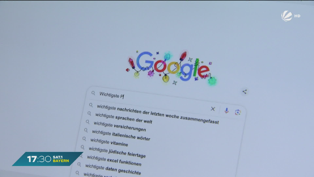Google-Rückblick 2024: Das haben die Bayern in diesem Jahr gegoogelt