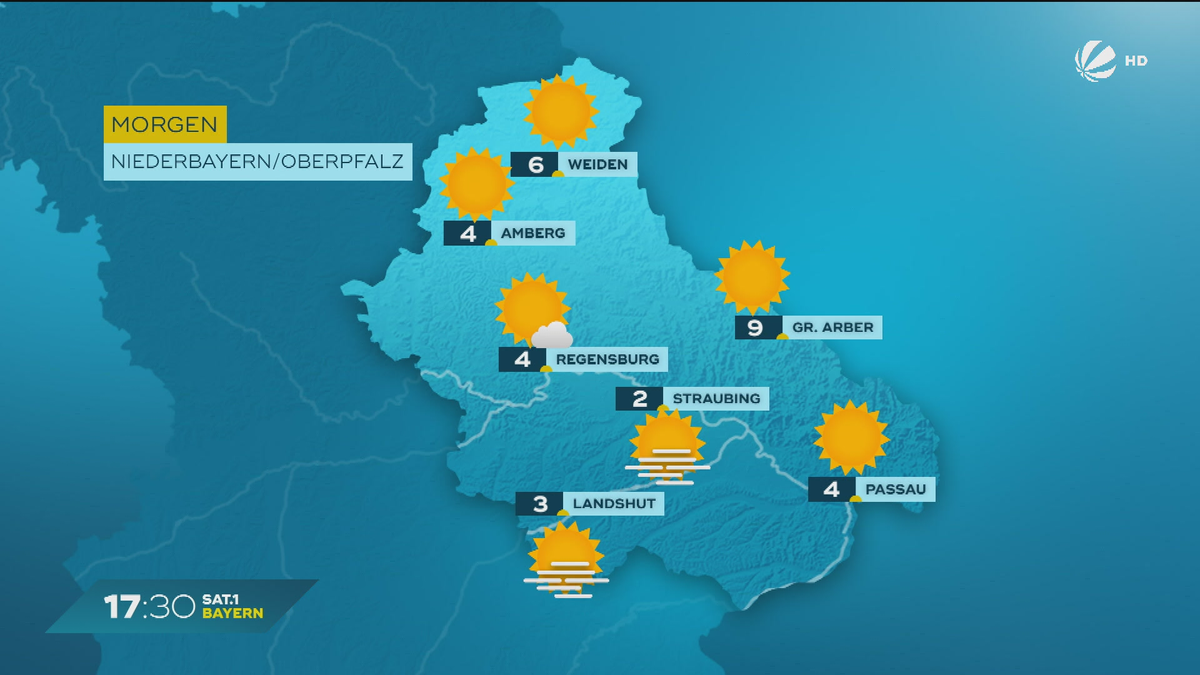 Das Bayern-Wetter vom 17.01.2025: Bleibt es grau und kalt?