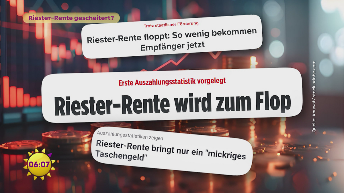 Riester-Rente gescheitert?